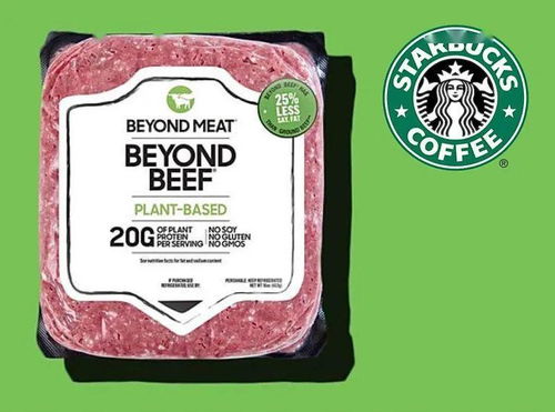 星巴克携植物肉掀起餐饮新风尚，荣肽生物助力素食旋风席卷中国